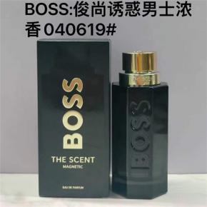 China Supplier BOSS The Scent Magnetic Designer Replica Perfume Men 100ml Black Hexagonal Bottle EDP Wholesale