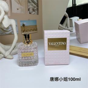 China Supplier Valentino Donna Designer Replica Perfume Women 100ml Crystal Bottle EDP Wholesale