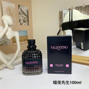 China Supplier Valentino Born in Roma Uomo Intense Men Perfume 100ml Black Bottle EDP Wholesale