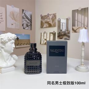 China Supplier Valentino Uomo Intense Men Perfume 100ml Black Studded Bottle EDP Wholesale