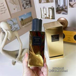 Gold Metallic Rectangle Bottle Unisex EDP Perfume Splendid Wood 125ml | Factory Wholesale, Local Warehouse Ready Stock