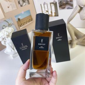 Clear Rectangle Glass Bottle Unisex EDP Perfume Babycat Raw Bourbon 100ml | Factory Wholesale, Local Warehouse Ready Stock