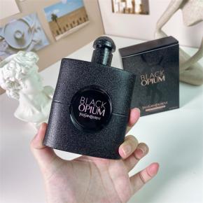 Black Glitter Square Bottle Women EDP Perfume Black Opium 90ml | Factory Wholesale, Local Warehouse Ready Stock
