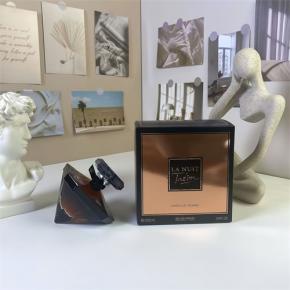 Black Diamond Cut Glass Bottle Women EDP Perfume La Nuit Tresor Vanille Noire 100ml | Factory Wholesale, Local Warehouse Ready Stock